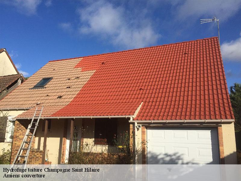 Hydrofuge toiture  champagne-saint-hilaire-86160 Amiens couverture