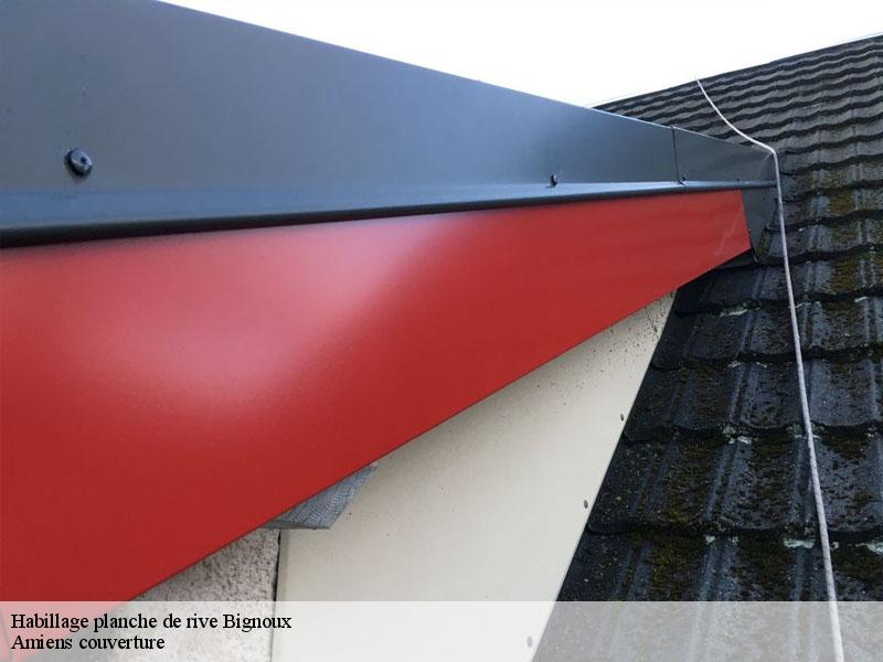 Habillage planche de rive  bignoux-86800 Amiens couverture