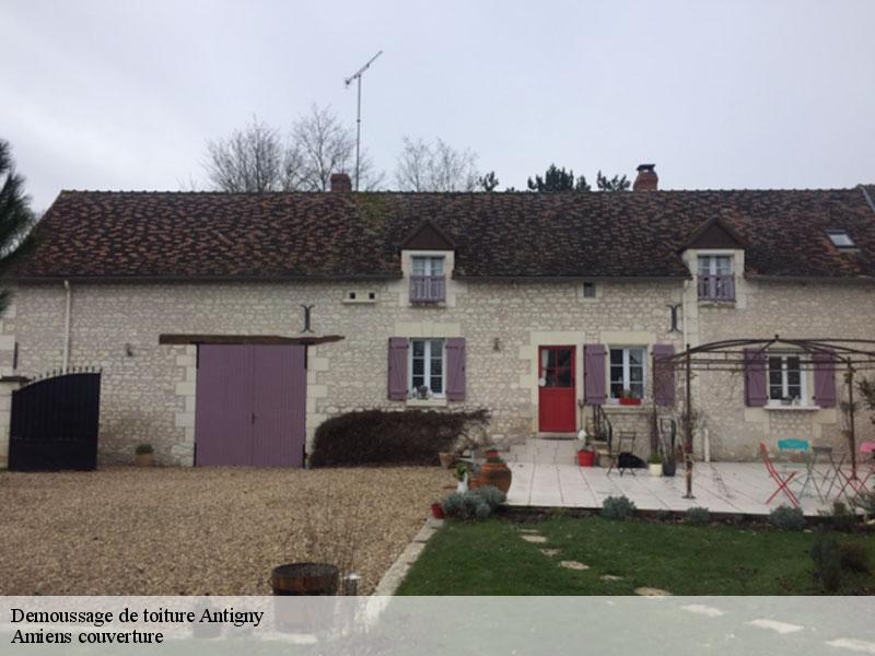 Demoussage de toiture  antigny-86310 Amiens couverture