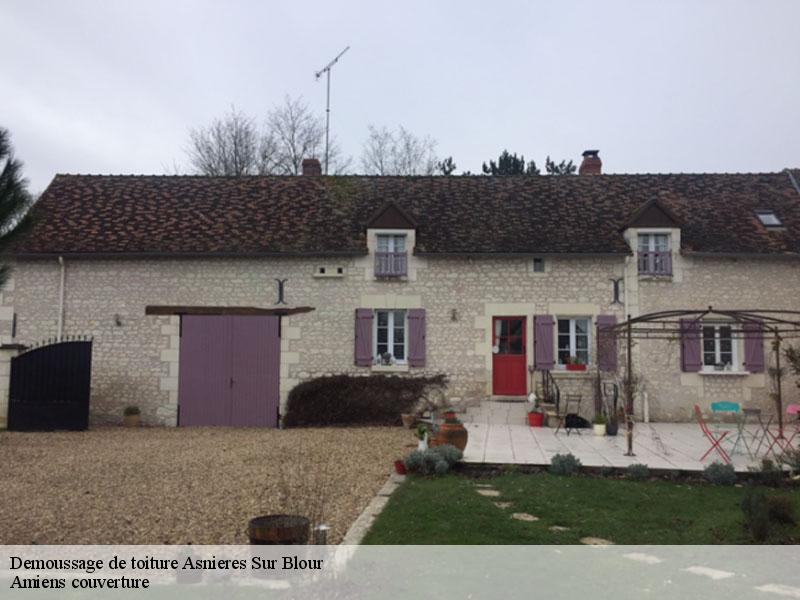 Demoussage de toiture  asnieres-sur-blour-86430 Amiens couverture