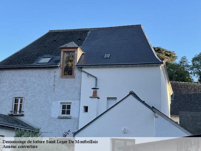 Demoussage de toiture  saint-leger-de-montbrillais-86120 Amiens couverture