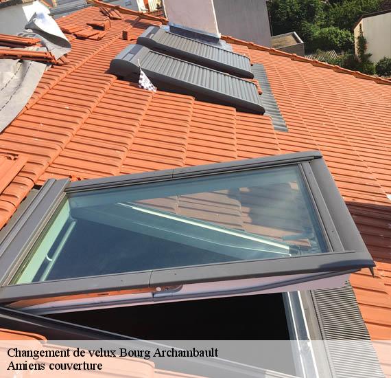 Changement de velux  bourg-archambault-86390 Amiens couverture